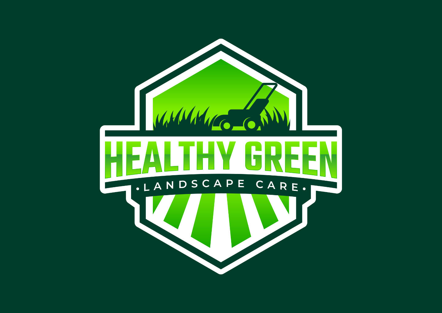 Healthy Green Logo Banner